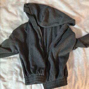 Kids Gray Hoodie Jacket